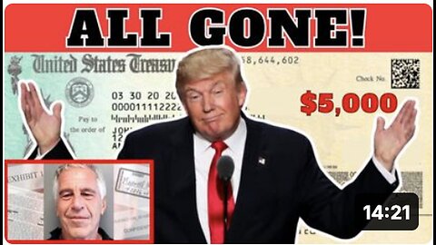 "Unveiling Major Stir: The Crisis of Deleted Epstein Files & Cancelled DOGE Stimulus Check"