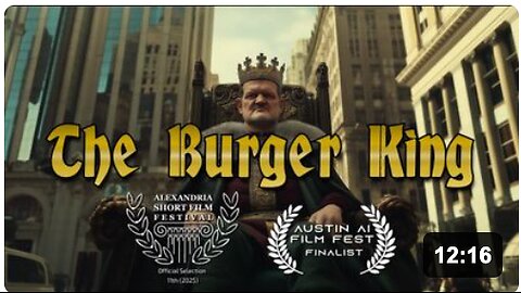 The Burger King - Medieval King in Modern Time