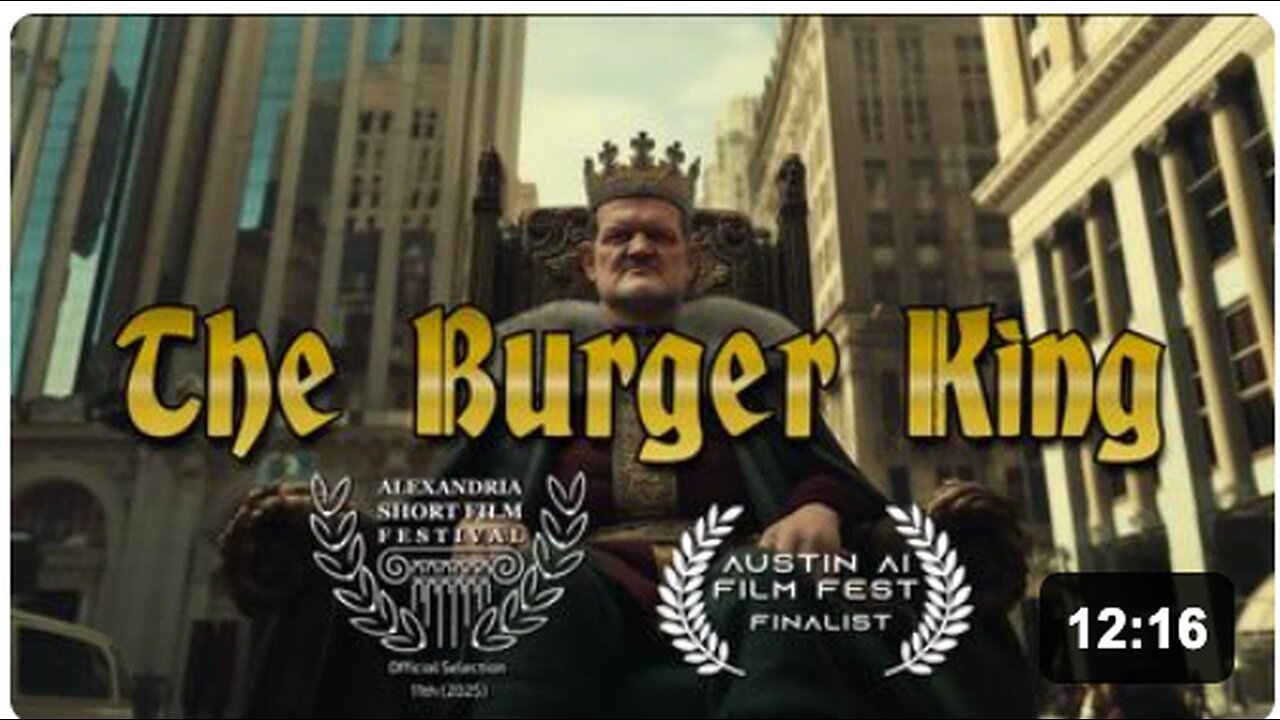 The Burger King - Medieval King in Modern Time
