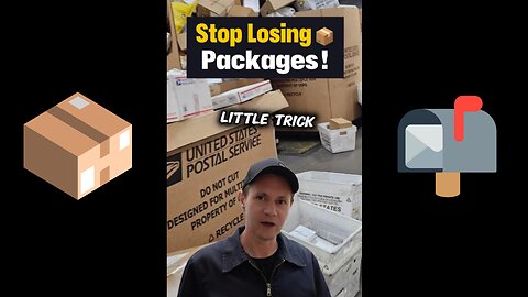This Simple Trick Stops Lost Packages! 📦 📬