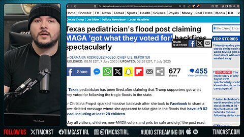 Texas Liberal FIRED For Wishing DEATH On MAGA CHILDREN In Flood, This Is NOT Cancel Culture