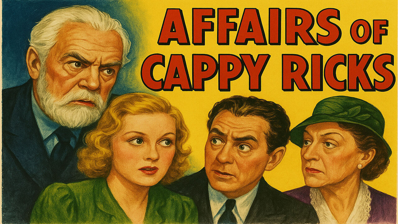 ⚓🎬 Tonight’s Movie Affairs of Cappy Ricks 1937 🌊💼
