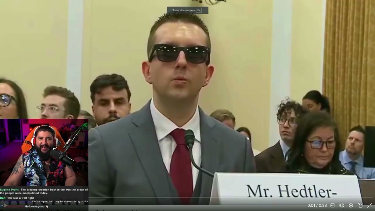 The blind man is in charge of seeing corruption