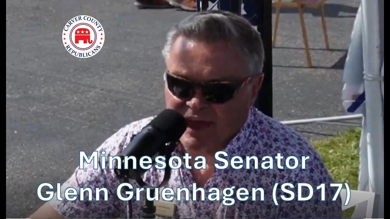 Minnesota Senator Glenn Gruenhagen (SD17)