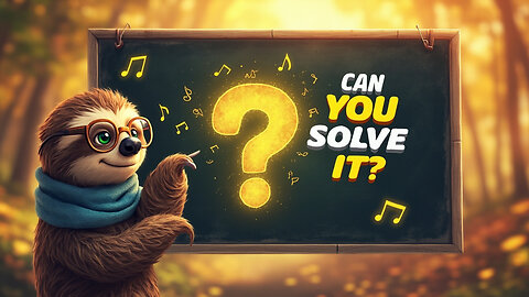 Sloth Solves a Riddle 🦥❓ | Smart & Calm PopSoar Song for Clever Kids