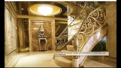 Trump has built the Third Temple inside Trump Tower