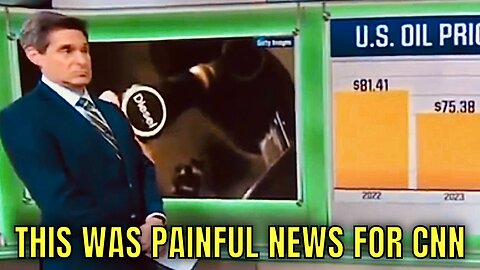 Poor CNN had to report this GOOD ECONOMIC NEWS on Gas Prices.