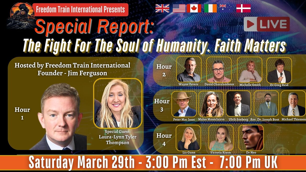 Special Report - The Fight For The Soul of Humanity. Faith Matters