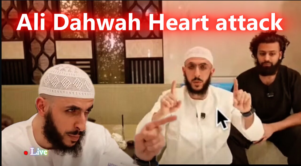 Ali Dahwah Heart Attack Live On Air