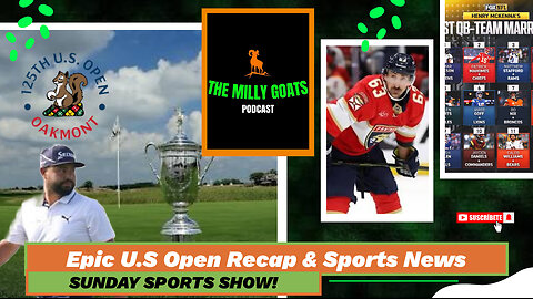 Emergency U.S. Open Recap, NFL QB-Team Marriages, & Sports Updates