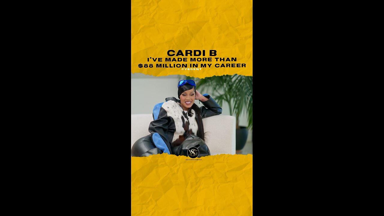 @iamcardib I’ve made more than $88 Million in my career