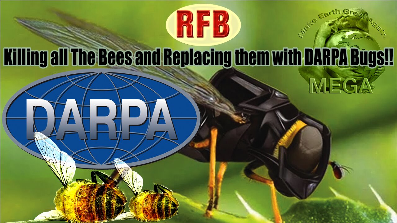 Killing all The Bees and Replacing them with DARPA Bugs!!