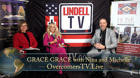 GRACE GRACE with Nina and Michelle & Pastor Chuck Reich #NRB2025 OvercomersTV.Live | LindellTV.com