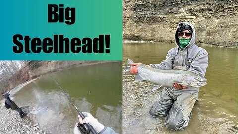 First Fish of 2024! BIG (Personal Best) STEELHEAD!