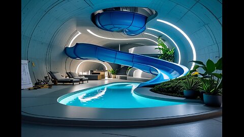 100 Days Building A Huge Underground Tunnel House With Water Slide Swimming Pool