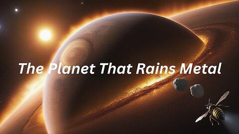 The Planet That Rains Metal
