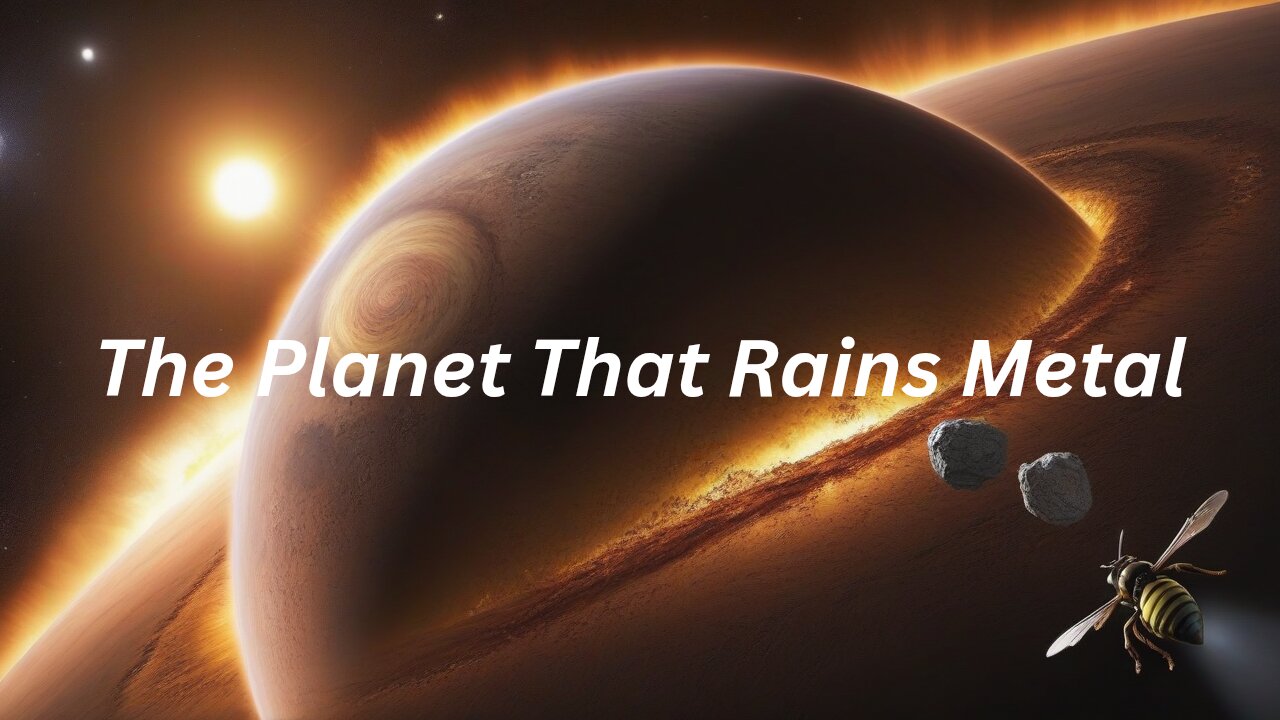 The Planet That Rains Metal