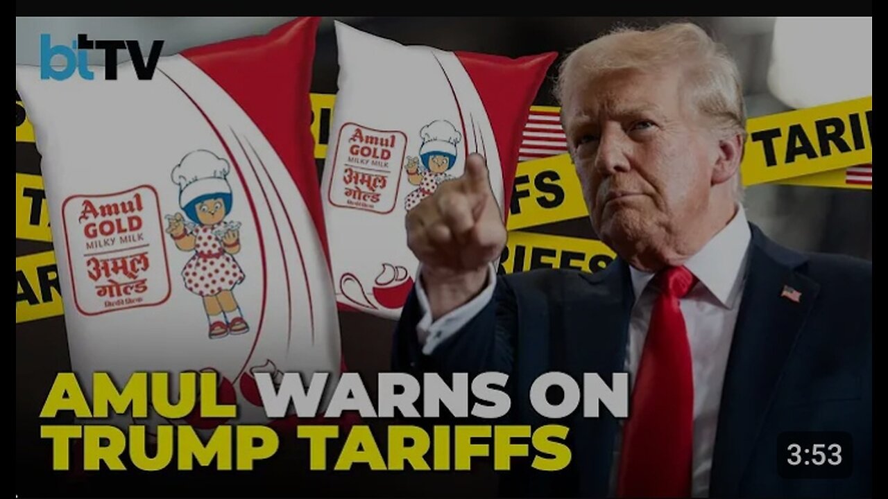 Amul pushes back hard on donald trump tarriff