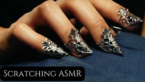 ASMR Scratching Fabric with Claws (no talking, brushing, hand movements)
