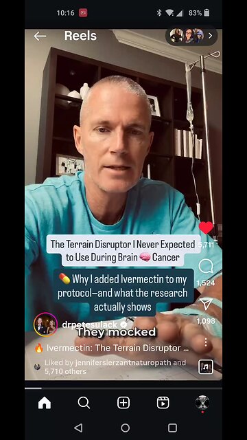 Brain Cancer Survivor Shares His Protocol