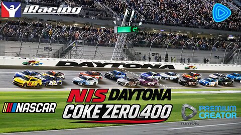 🏎 🏁NIS Daytona Coke Zero 400 & More iRacing Action After!! 🏎 🏁