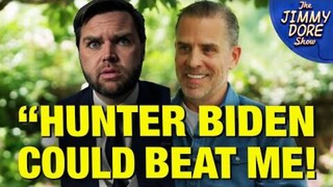 “I’m Worried Hunter Biden Will Run Against Me in 2028!” – JD Vance