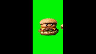 Niche Fast Food Eating Themselves | Green Screen #niche #aifruit #fastfood #mcdonalds #tacobell #ai