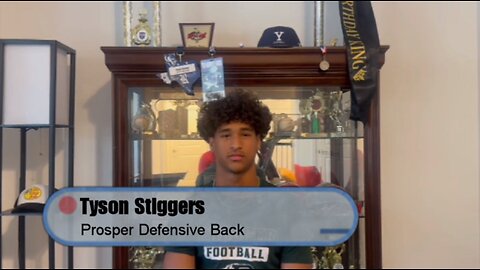 Kenny's Corner with Guest, Prosper DB Tyson Stiiggers