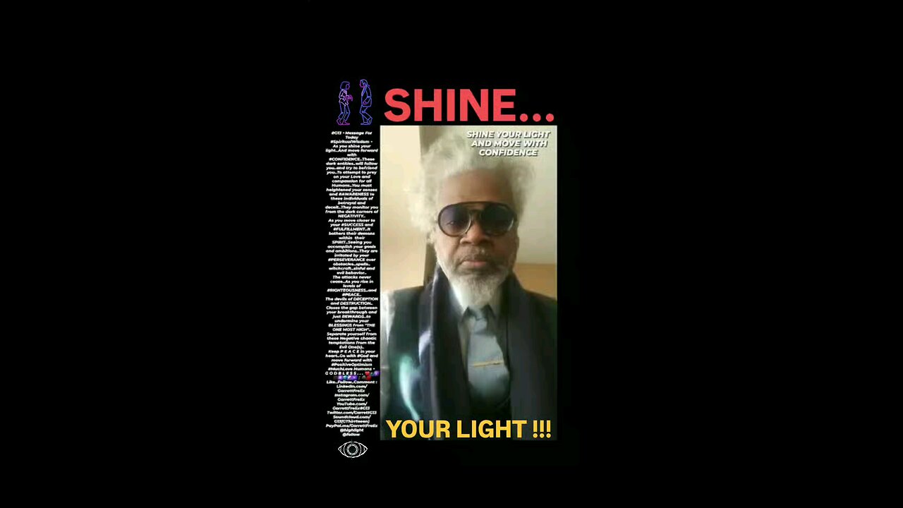 ▪︎SHINE YOUR LIGHT▪︎
