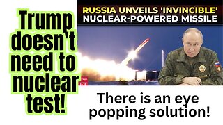 Restarting nuclear testing not required!!