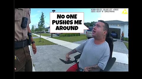 Police Arrest Man in Wheelchair For Assault Against 3 Cops