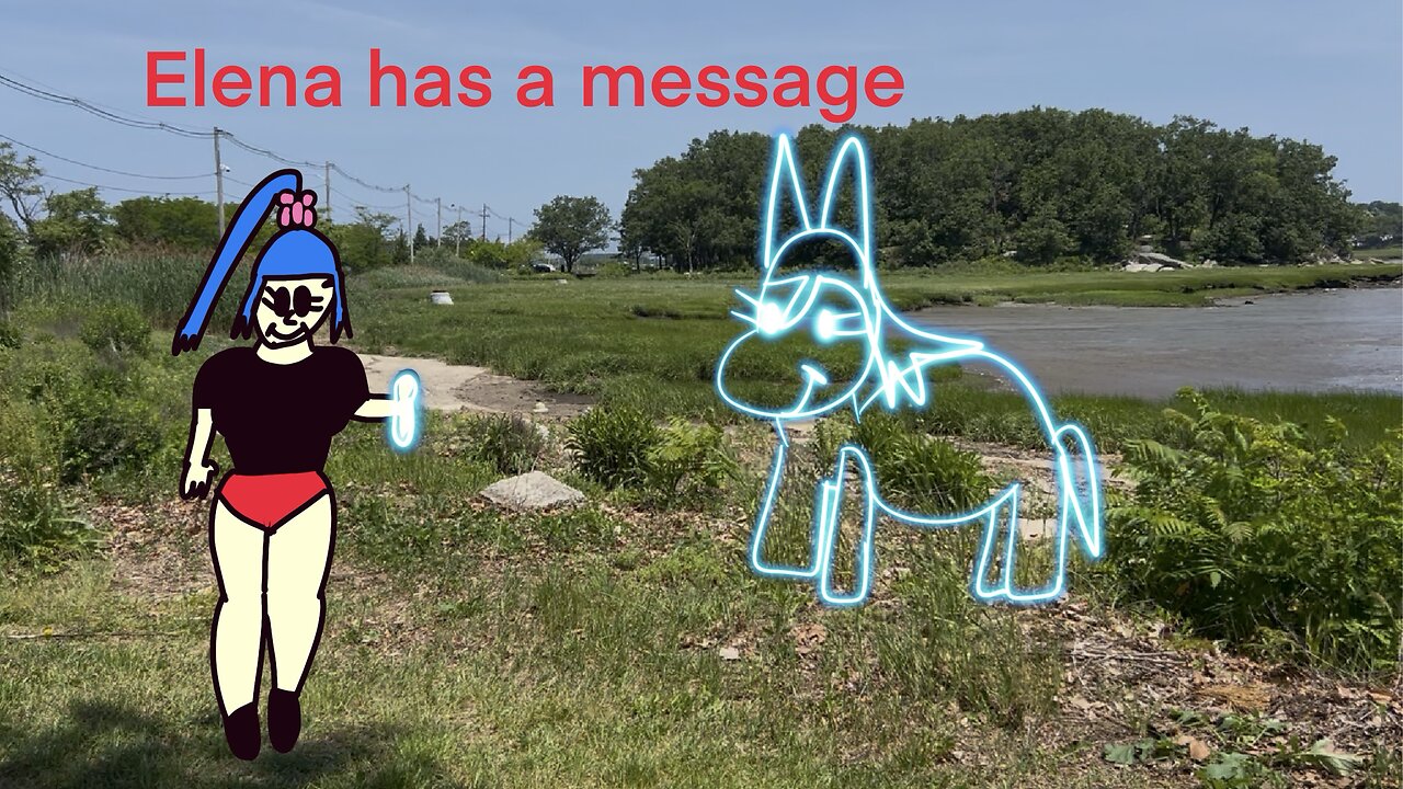 Elena’s sapphire message