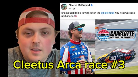 Cleetus McFarland finished top 9 at Charlotte | ARCA Menards Series