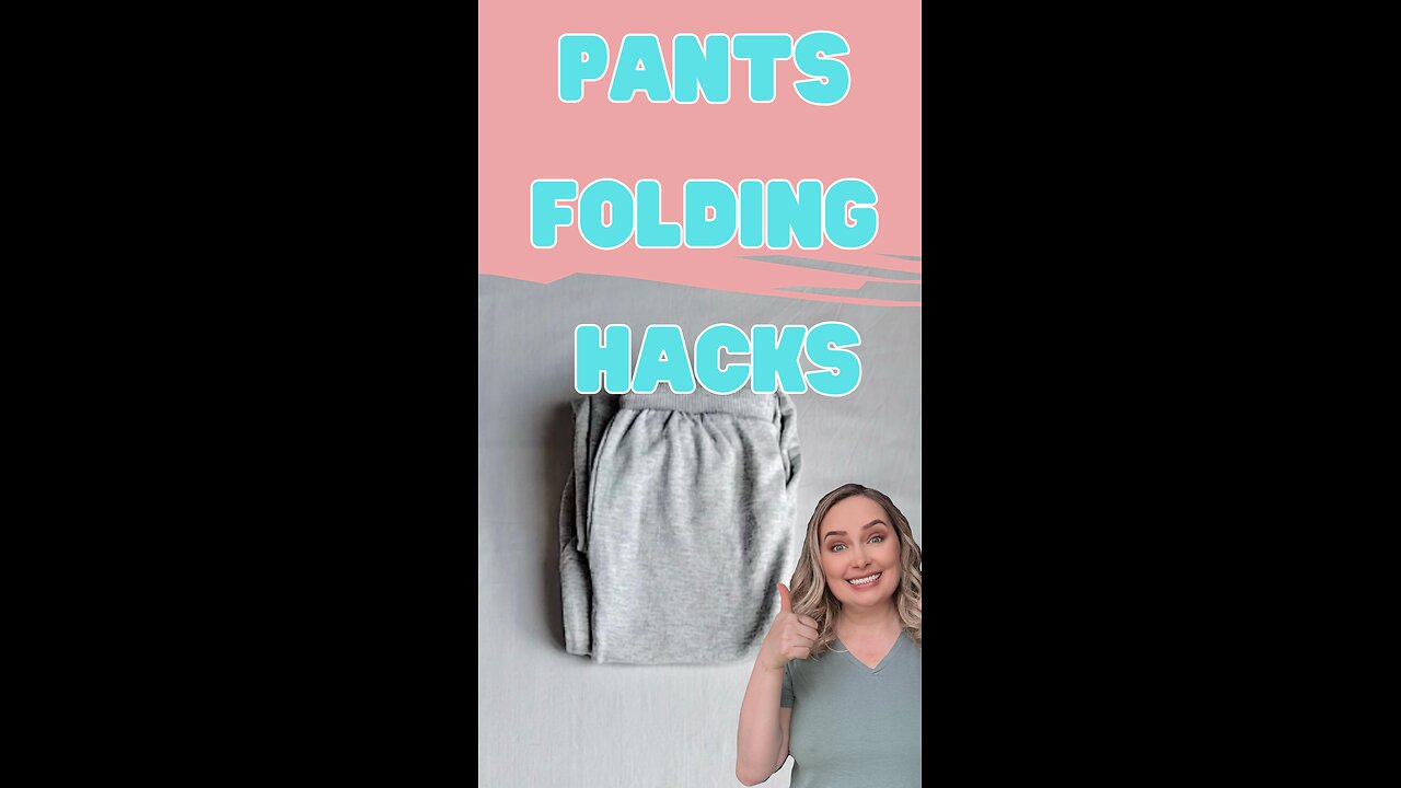 2 Simple Ways to Fold Sweatpants and Save Space