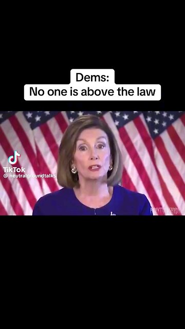 According to Democrats, nobody is "above the law".