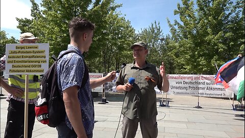 Rüdiger Hoffmann im Interview Berliner Demokratie-Tag! Berlin 21. Juni 2025