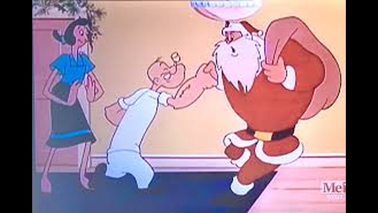 Popeye in Mister & Mistletoe_Popeye 🎄 Christmas Cartoon🎄