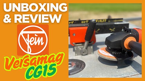 Fein VersaMAG Vice + CG 15 Angle Grinder | Full Review & Demo