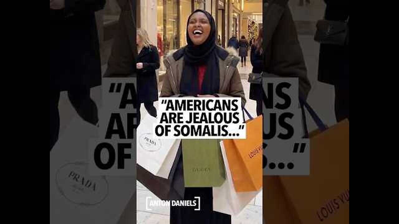 Somali woman says Americans are jealous of them in Minneapolis because they are successful, Trump 🤔