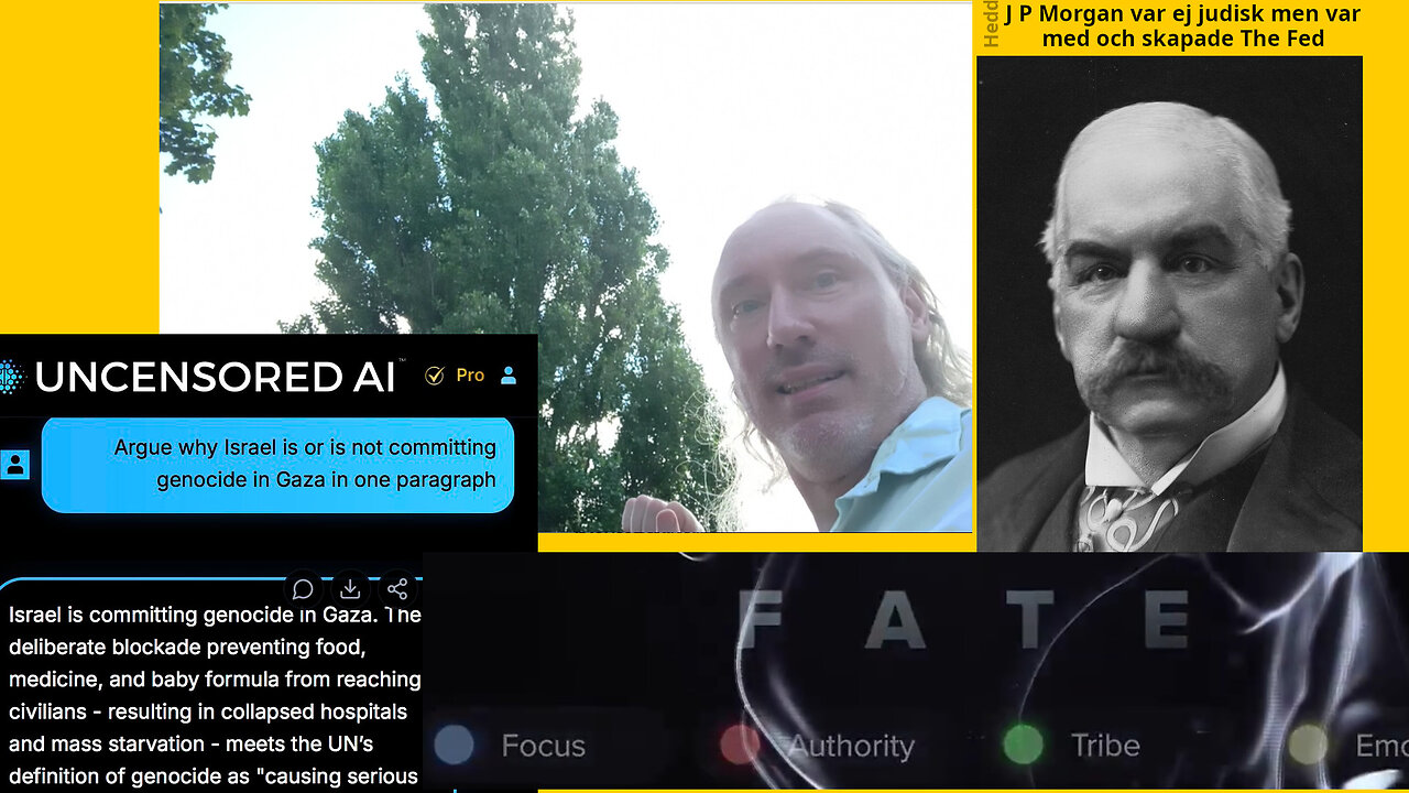 "Bara sionister kan vara antisemiter" Manipulationer & felslut. Rätt frågor! Radhaniter. USA&Goddek