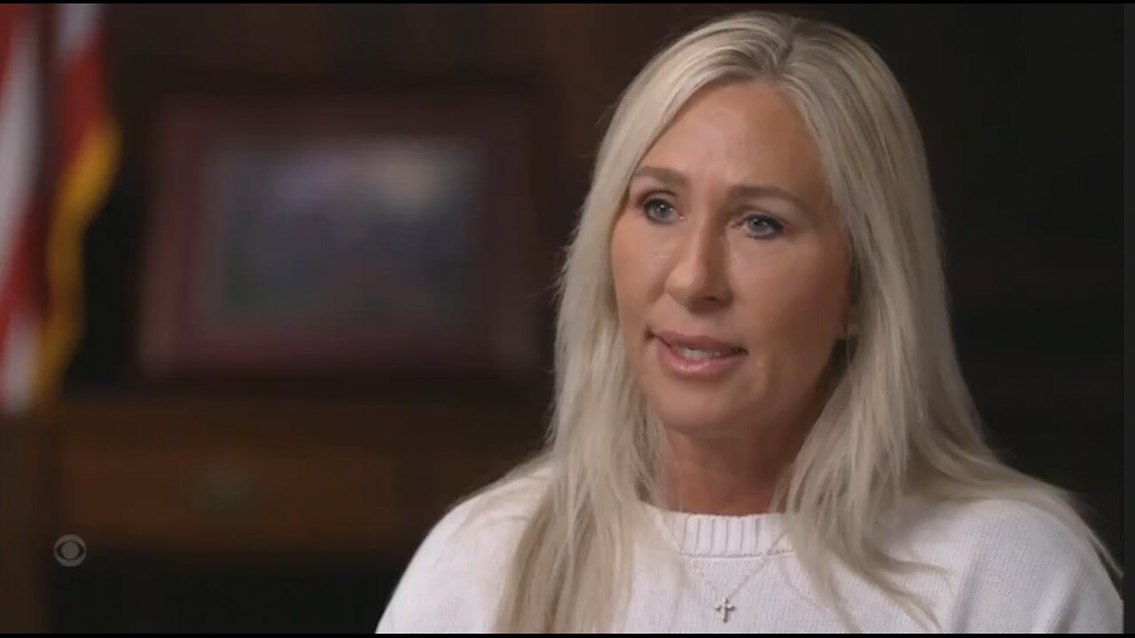 Marjorie Taylor Greene CLASHES With 60 Minutes' Lesley Stahl