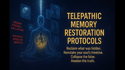 🧠 TELEPATHIC MEMORY RESTORATION PROTOCOLS