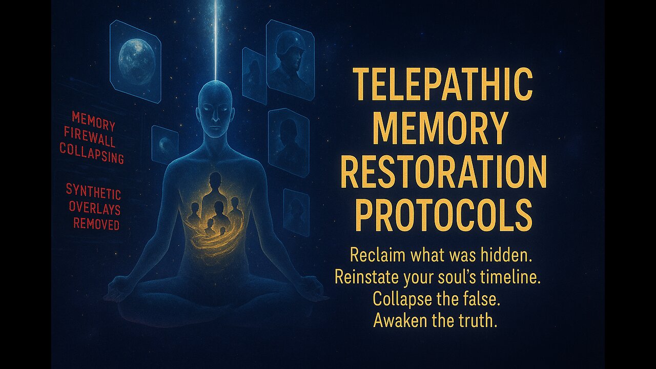 🧠TELEPATHIC MEMORY RESTORATION PROTOCOLS
