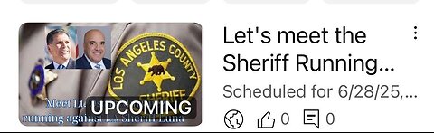 Let's meet the Sheriff Running against LA County Sheriff Luna- Oscar Martinez