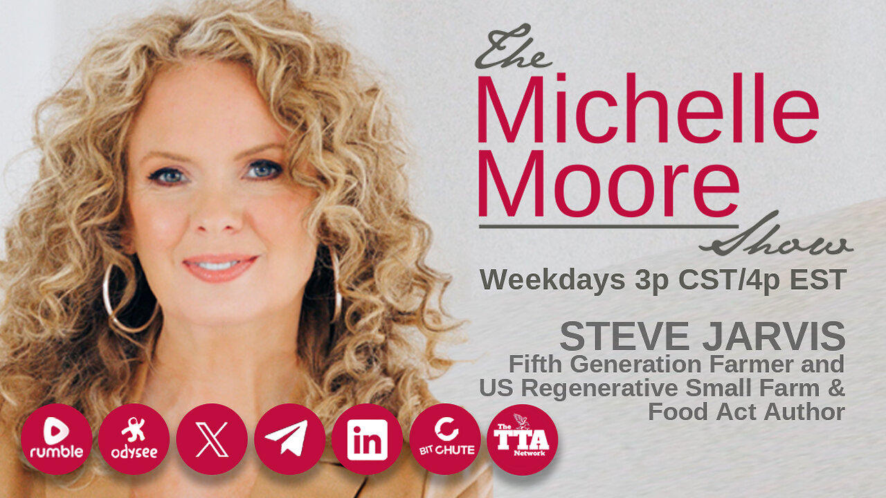 Guest, Steve Jarvis 'MAHA Solutions For Your State Rights To End the Chemtrails' The Michelle Moore Show (June 24, 2025)