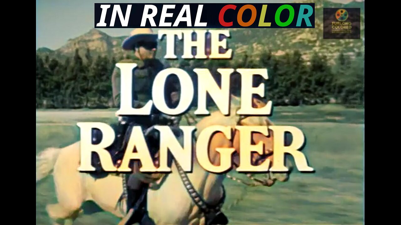 🤠 The Lone Ranger — S01E50 — The Black Widow — In Real Color (1950) — Full Episode