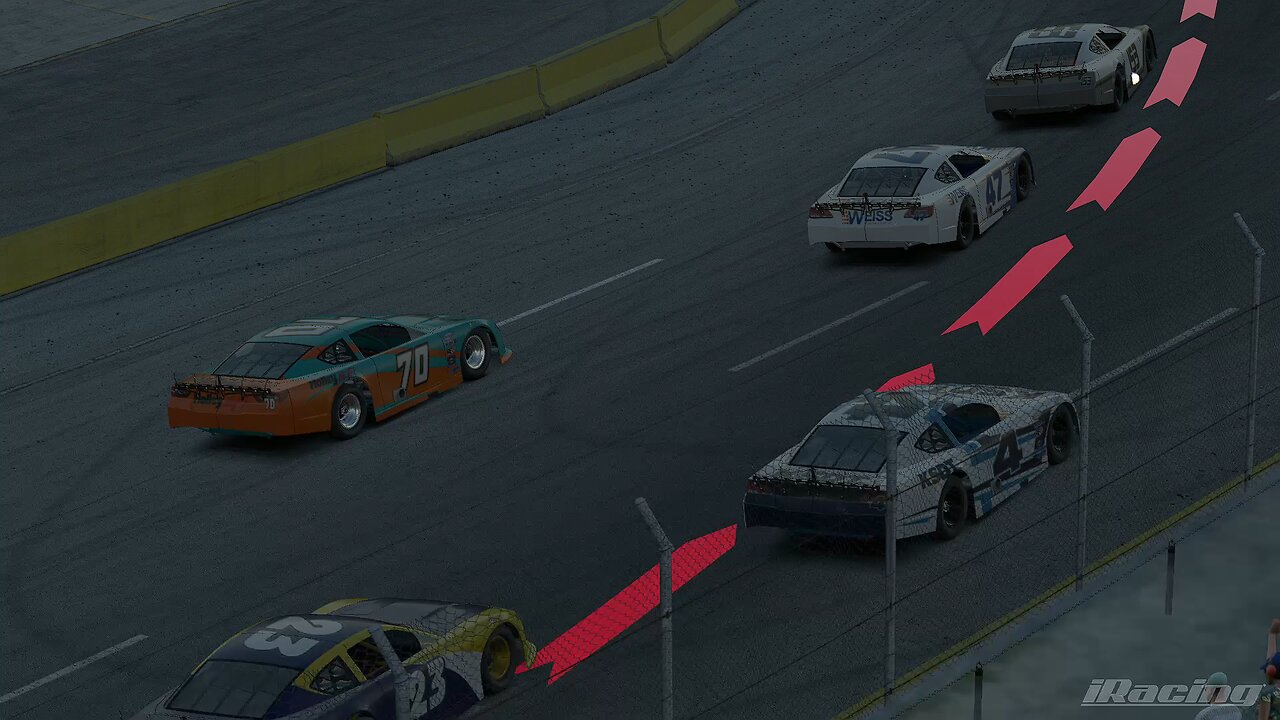 late model racing on iracing