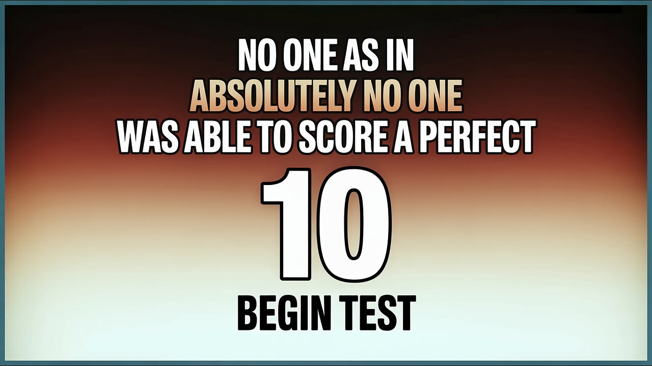 Difficult Mixed Trivia Quiz
