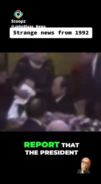 Strange news from 1992-Bush Senior Death Cover Up