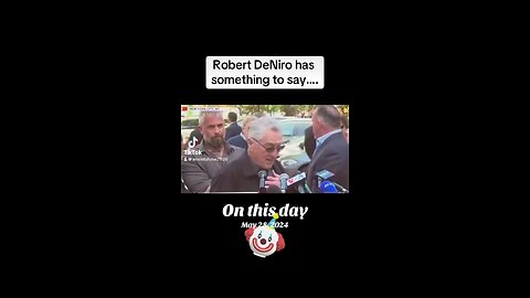 FLASHBACK: When Robert De Niro went on a rambling rant against Trump…